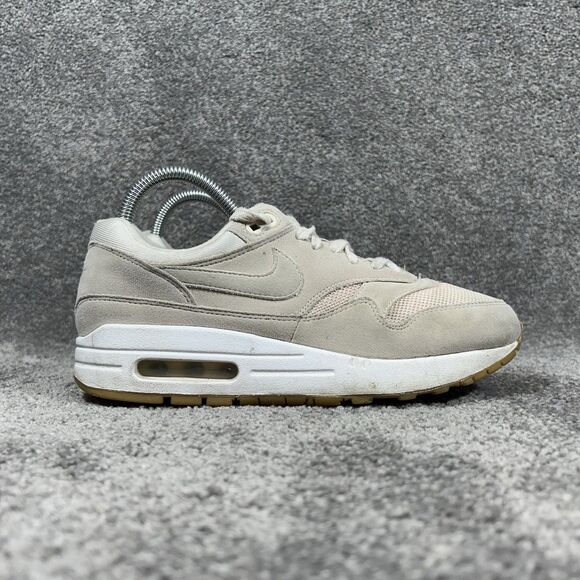 Nike Air Max 1 319986-036 Women’s Size 8 Desert Sand Gray Athletic Running Shoes - Picture 1 of 12